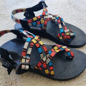 Chaco ZX/2 Womens Size 9 Classic Sandals Lineup Cerulean JCH108072 -- EUC